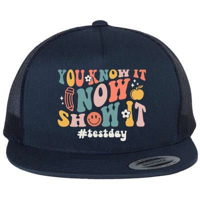 You Know It Now Show It Flat Bill Trucker Hat