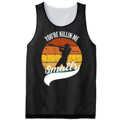 YouRe Killin Me Smalls Baseball Game Day Funny Mesh Reversible Basketball Jersey Tank