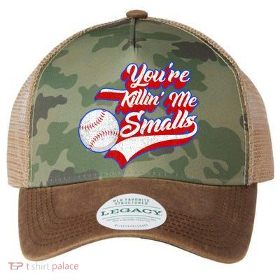You're Killin Me Smalls Funny Baseball Legacy Tie Dye Trucker Hat