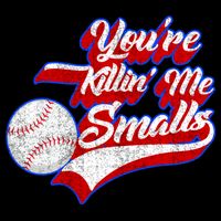 You're Killin Me Smalls Funny Baseball Short Acrylic Beanie