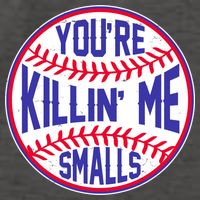 You're Killin Me Smalls Funny Baseball Vector Backpack