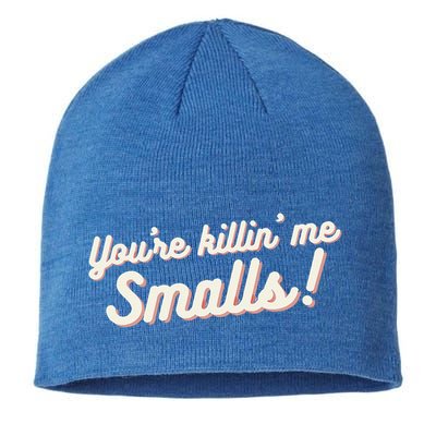 YouRe Killin Me Smalls Baseball Lover & Softball Fan Sustainable Beanie