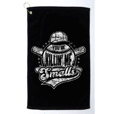 YouRe Killin Me Smalls I Vintage Baseball Golf Towel