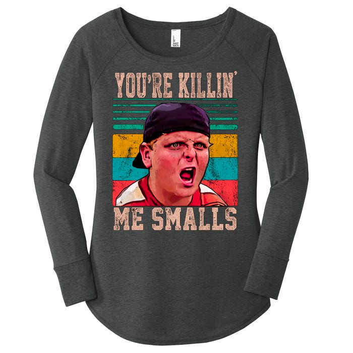 You're Killing Me Smalls Vintage Retro Women's Perfect Tri Tunic Long Sleeve Shirt