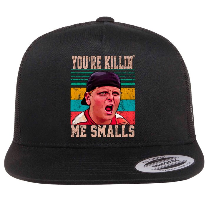 You're Killing Me Smalls Vintage Retro Flat Bill Trucker Hat