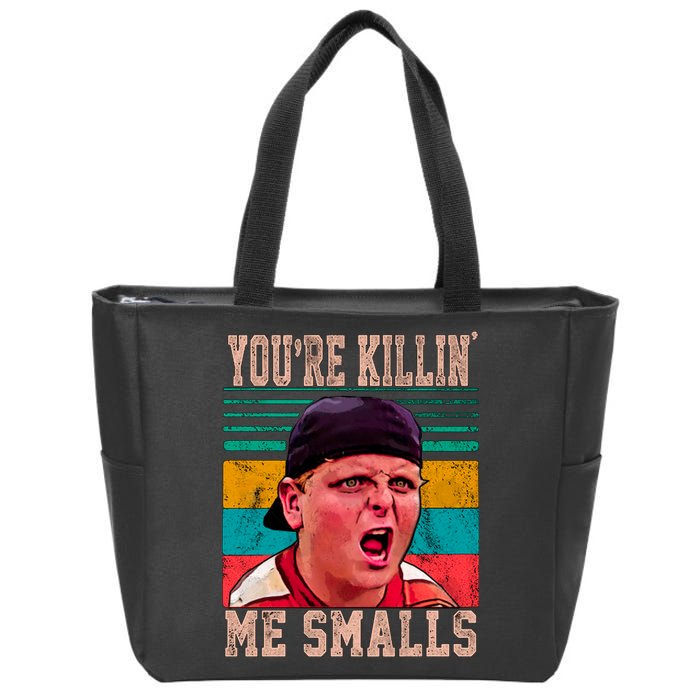 You're Killing Me Smalls Vintage Retro Zip Tote Bag