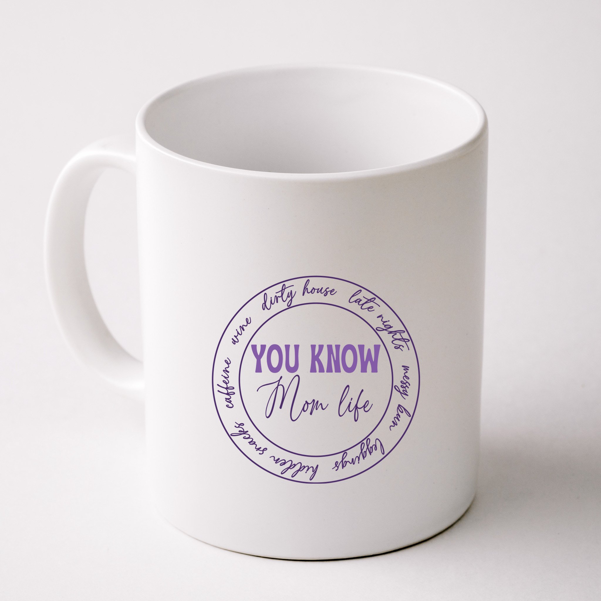 You Know Mom Life Gift For Mother's Day Mug