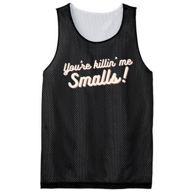 YouRe Killin Me Smalls Baseball Lover & Softball Fan Mesh Reversible Basketball Jersey Tank