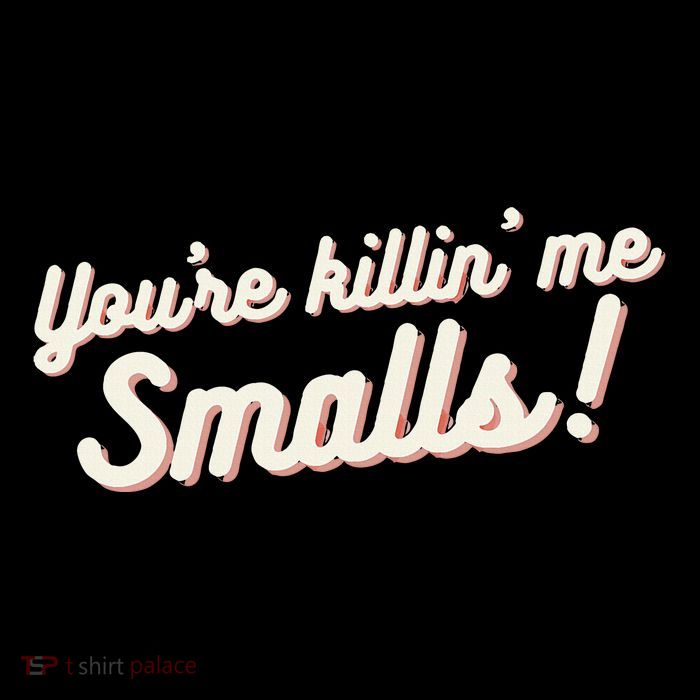 YouRe Killin Me Smalls Baseball Lover & Softball Fan Premium T-Shirt