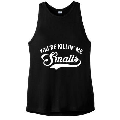You're Killin Me Smalls Baseball Ladies PosiCharge Tri-Blend Wicking Tank