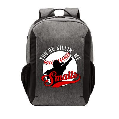 You're Killin Me Smalls Funny Softball Player Vector Backpack