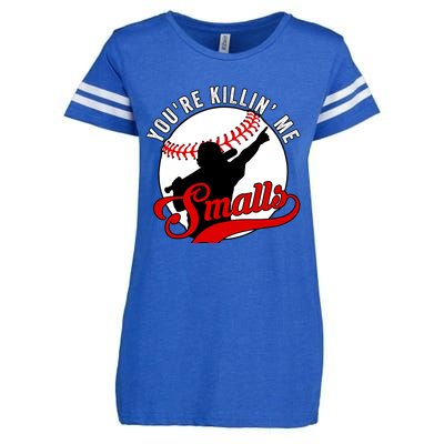 You're Killin Me Smalls Funny Softball Player Enza Ladies Jersey Football T-Shirt