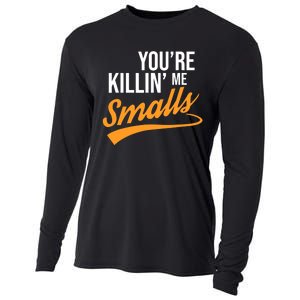 You're Killin Me Smalls Baseball Cooling Performance Long Sleeve Crew