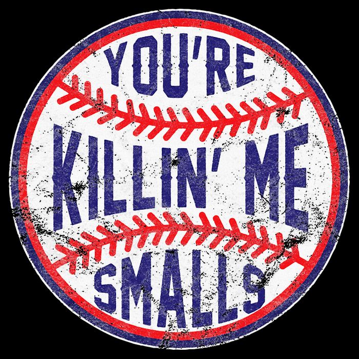 You're Killin' Me Smalls Funny Baseball Parent Short Acrylic Beanie