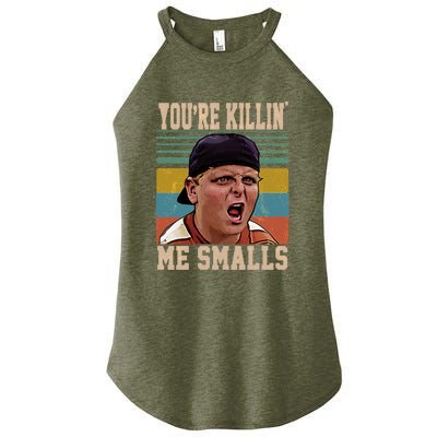 You're Killin Me Smalls! Funny Slogan Women's Perfect Tri Rocker Tank