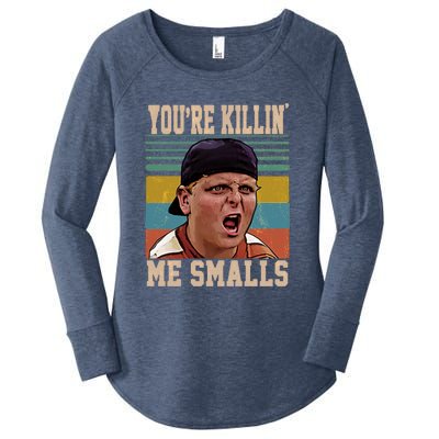 You're Killin Me Smalls! Funny Slogan Women's Perfect Tri Tunic Long Sleeve Shirt