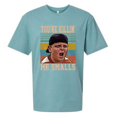 You're Killin Me Smalls! Funny Slogan Sueded Cloud Jersey T-Shirt