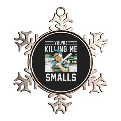 You're Killin Me Smalls Meme Metallic Star Ornament