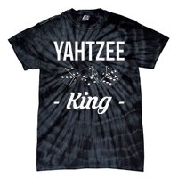 Yahtzee King Player Dice Game Tie-Dye T-Shirt