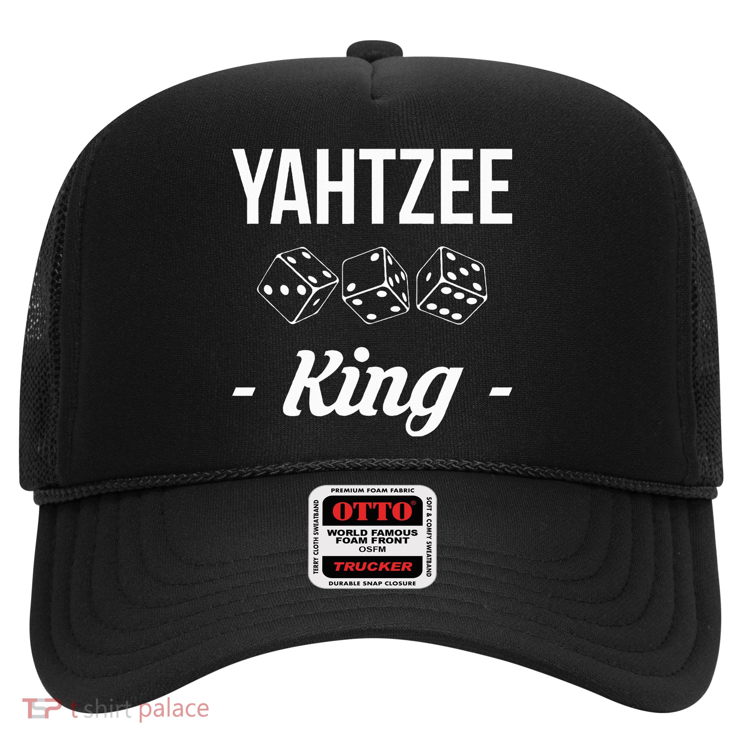 Yahtzee King Player Dice Game Trucker Hat