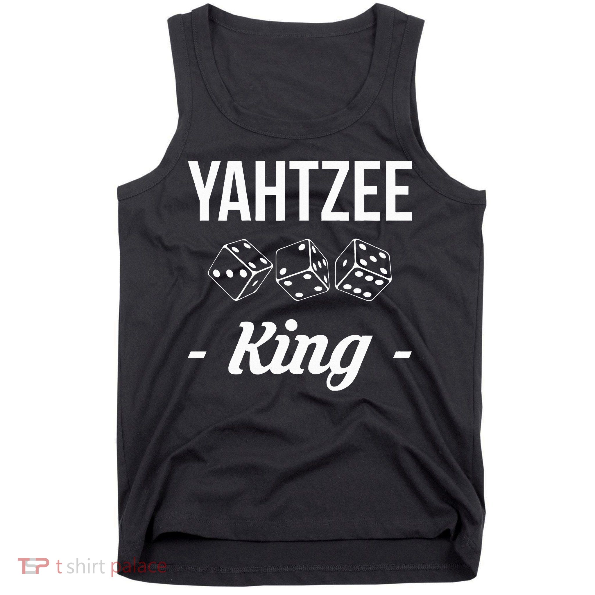 Yahtzee King Player Dice Game Tank Top