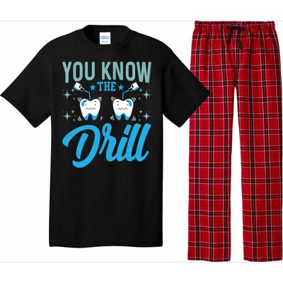 You Know The Drill Funny Oral Dentist Dental Assistant Pajama Set