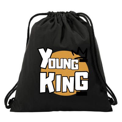 Young Kings Talk The Talk And Walk The Walk Drawstring Bag
