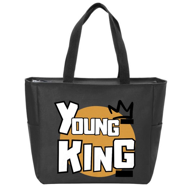 Young Kings Talk The Talk And Walk The Walk Zip Tote Bag