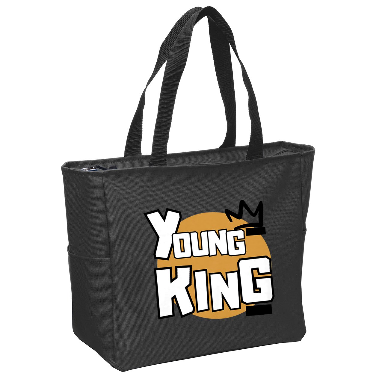 Young Kings Talk The Talk And Walk The Walk Zip Tote Bag