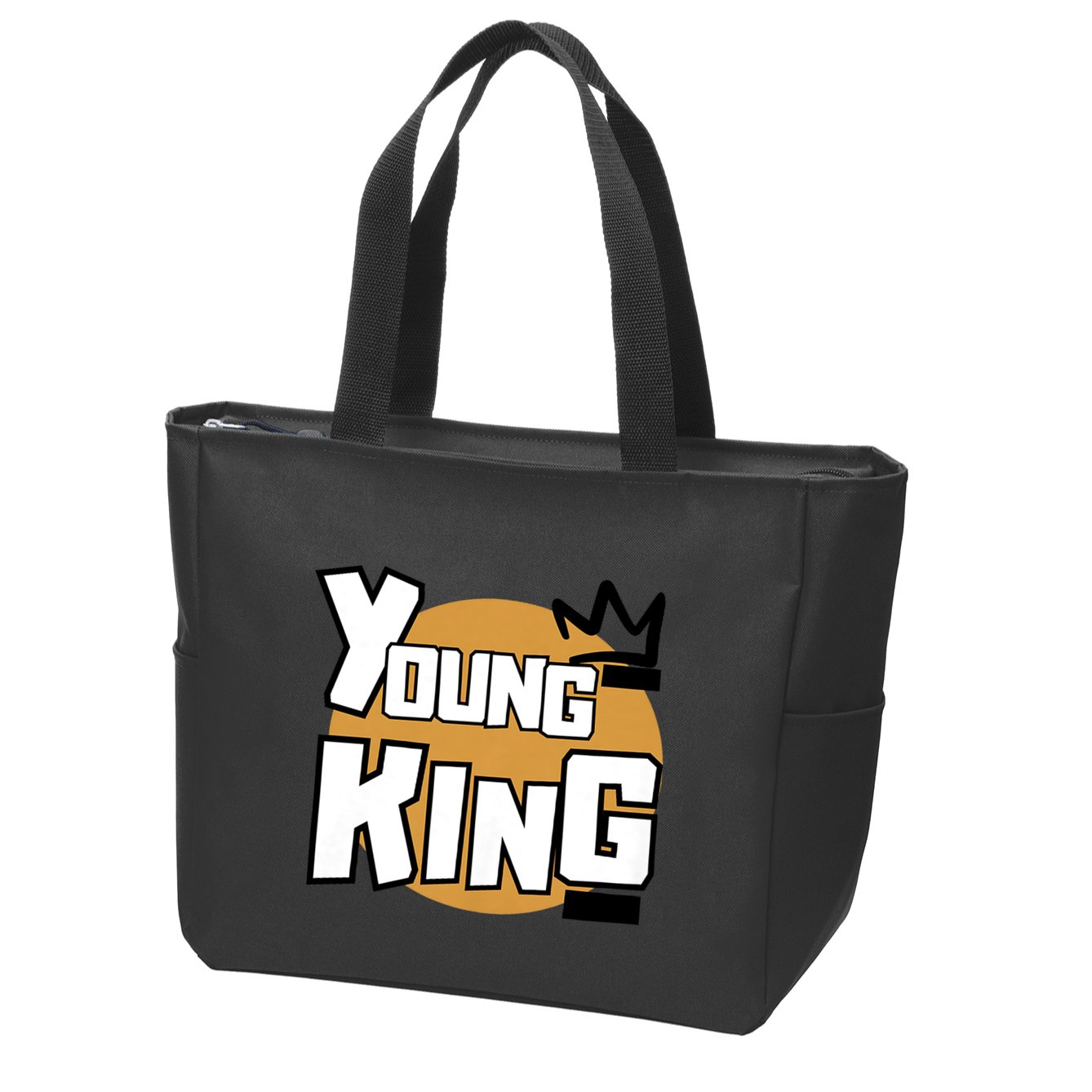 Young Kings Talk The Talk And Walk The Walk Zip Tote Bag