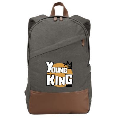 Young Kings Talk The Talk And Walk The Walk Cotton Canvas Backpack