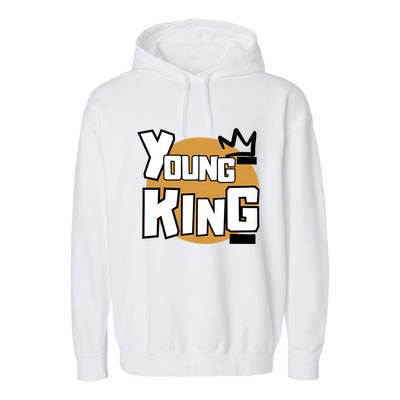 Young Kings Talk The Talk And Walk The Walk Garment-Dyed Fleece Hoodie