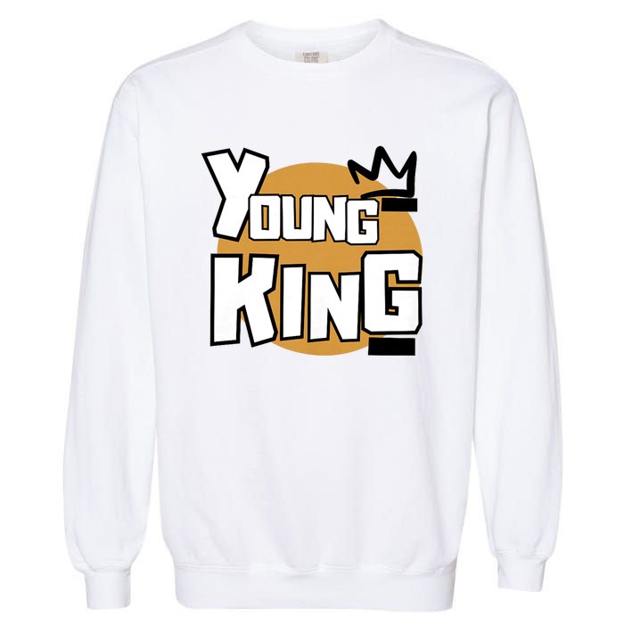 Young Kings Talk The Talk And Walk The Walk Garment-Dyed Sweatshirt