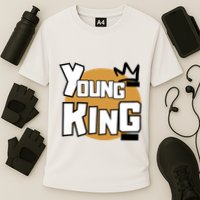 Young Kings Talk The Talk And Walk The Walk Cooling Performance Crew T-Shirt