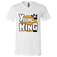 Young Kings Talk The Talk And Walk The Walk V-Neck T-Shirt