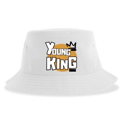 Young Kings Talk The Talk And Walk The Walk Sustainable Bucket Hat