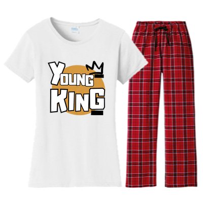 Young Kings Talk The Talk And Walk The Walk Women's Flannel Pajama Set