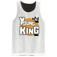 Young Kings Talk The Talk And Walk The Walk Mesh Reversible Basketball Jersey Tank