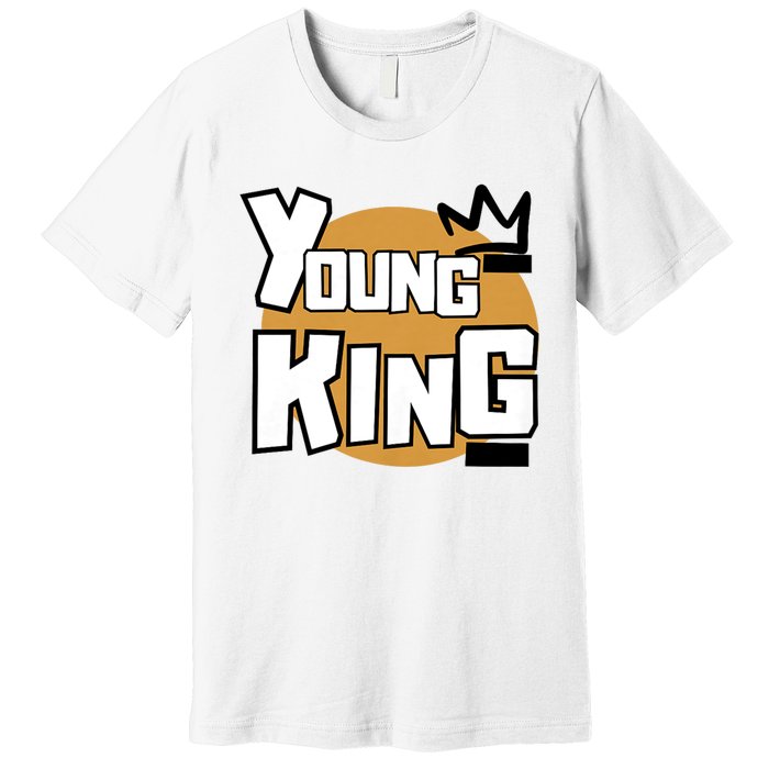 Young Kings Talk The Talk And Walk The Walk Premium T-Shirt