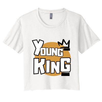 Young Kings Talk The Talk And Walk The Walk Crop Top