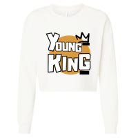 Young Kings Talk The Talk And Walk The Walk Cropped Pullover Crew