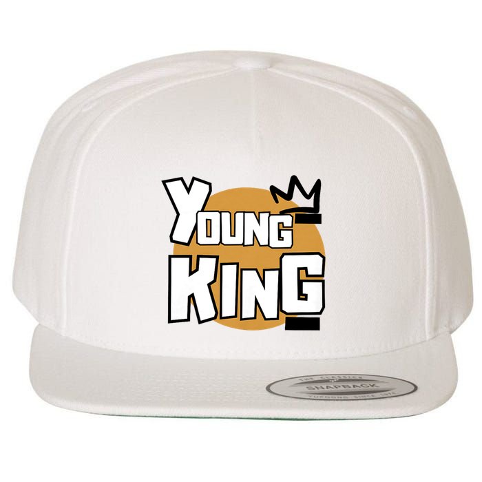 Young Kings Talk The Talk And Walk The Walk Wool Snapback Cap