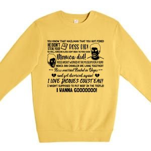 You Know That Mailman That You Got Fired He Didn’T Steal Your Playboy Ross Did Premium Crewneck Sweatshirt