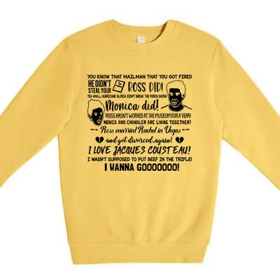 You Know That Mailman That You Got Fired He Didn’T Steal Your Playboy Ross Did Premium Crewneck Sweatshirt