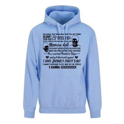 You Know That Mailman That You Got Fired He Didn’T Steal Your Playboy Ross Did Unisex Surf Hoodie