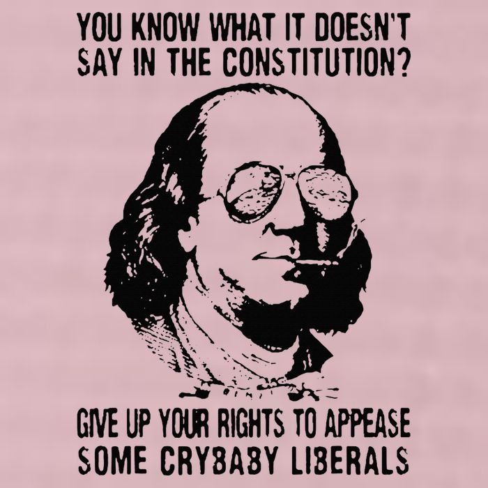 You Know What It Doesn't Say In The Constitution 25L Jumbo Tote