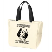 You Know What It Doesn't Say In The Constitution Zip Tote Bag