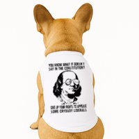 You Know What It Doesn't Say In The Constitution Doggie Tank