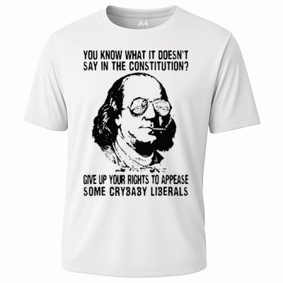 You Know What It Doesn't Say In The Constitution Performance Shirt