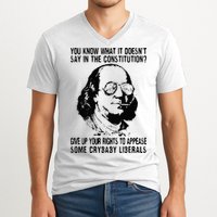 You Know What It Doesn't Say In The Constitution V-Neck T-Shirt